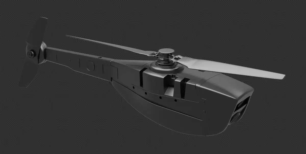 Black Hornet mini drone 3D model