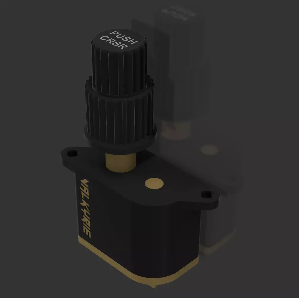DUAL ROTARY ENCODER - for flight simulator 3D print model