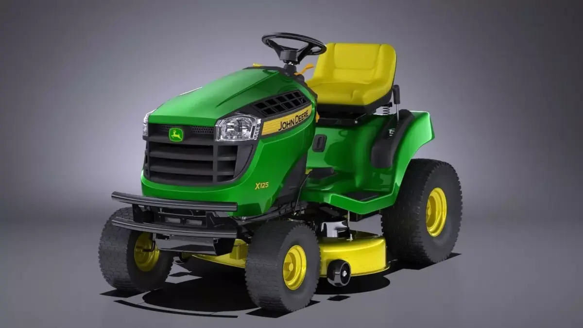 John Deere x125 Lawnmover 3D model