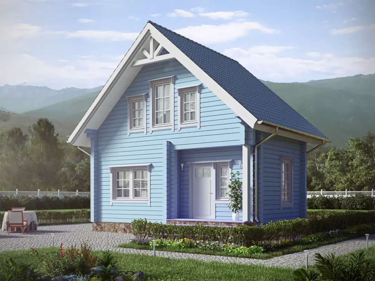 House 60m 3D model