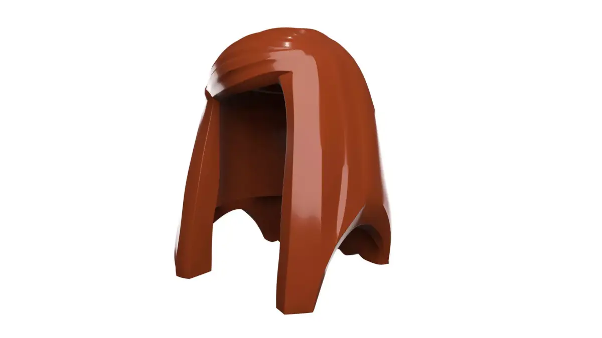 Custom3Dprint Minifigure Accessory - Minifigure Hair S2 - 010 3D print model