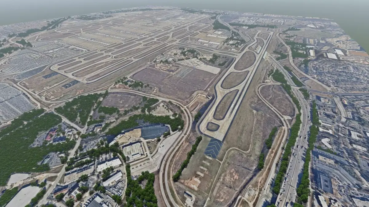 Atlanta Hartsfield International Airport 3D model