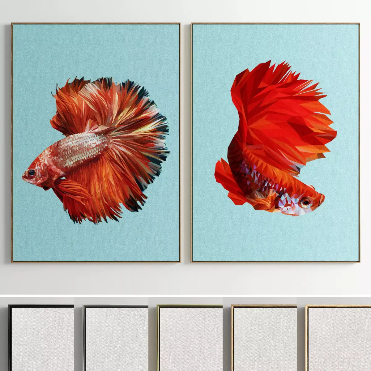 Photo Frame 47 Low-poly 3D model