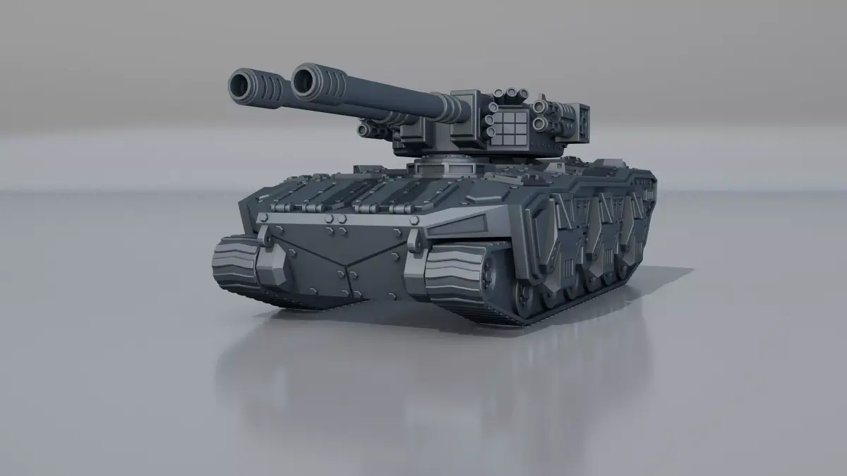 Battle tank V-5 -model for 3d printer 3D print model