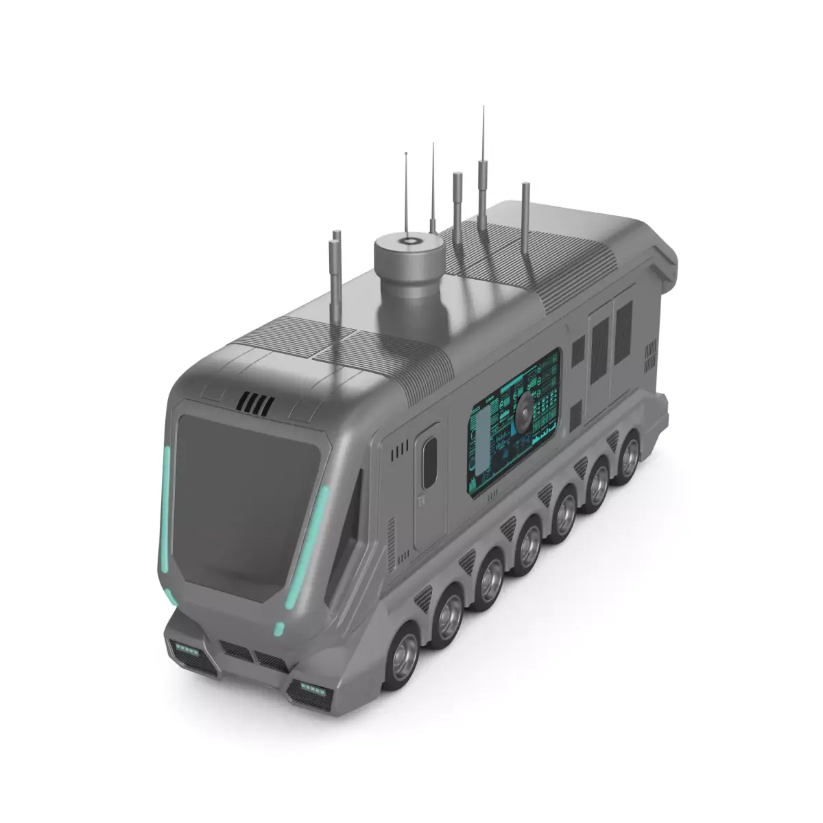 Mobile Command Center 3D model purchase