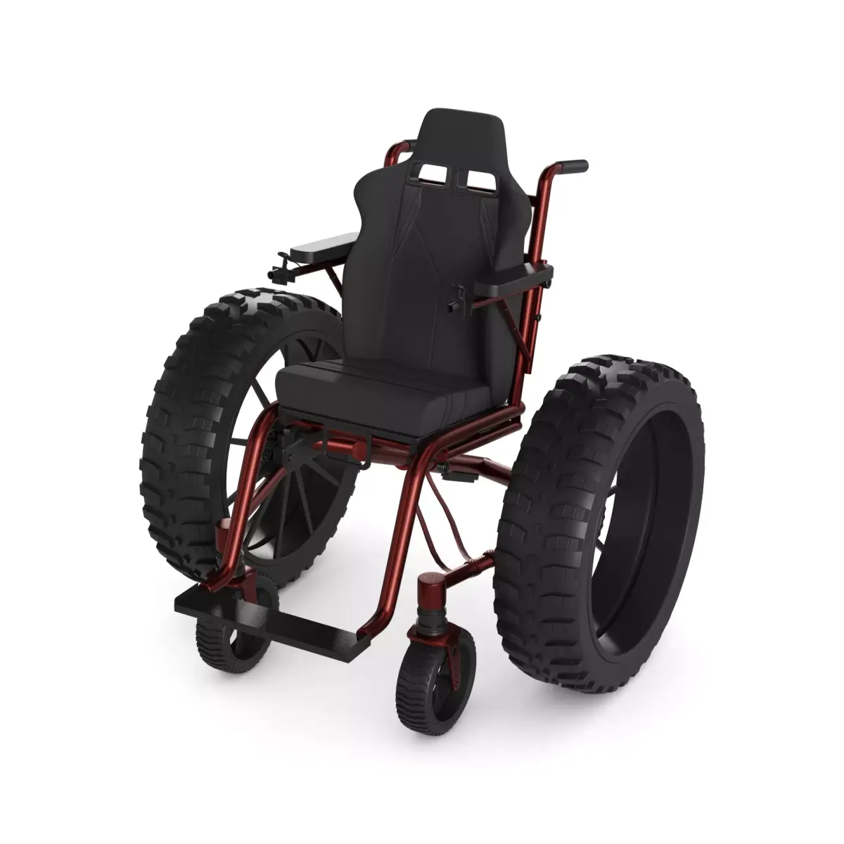 Off road Wheelchair 3D model