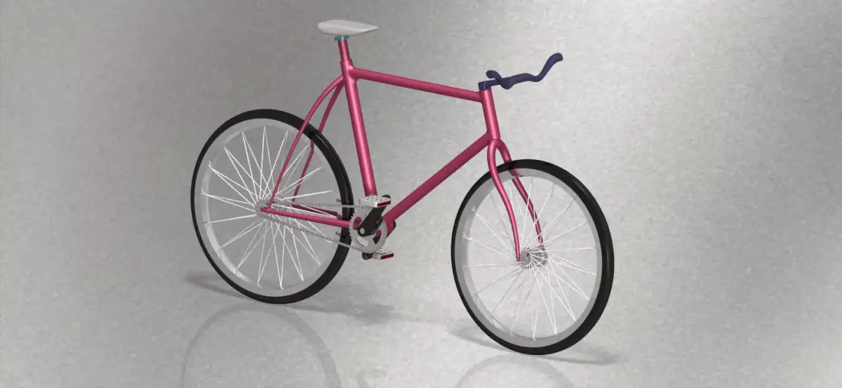 Bicycle 3D model 6