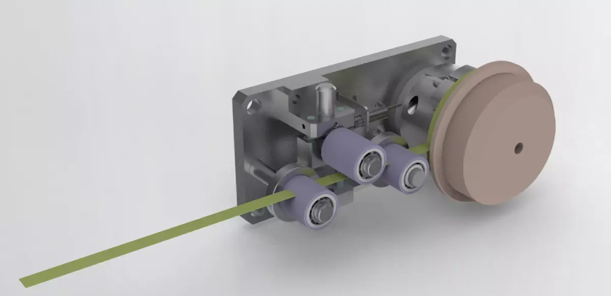 Roll mechanism 3D model