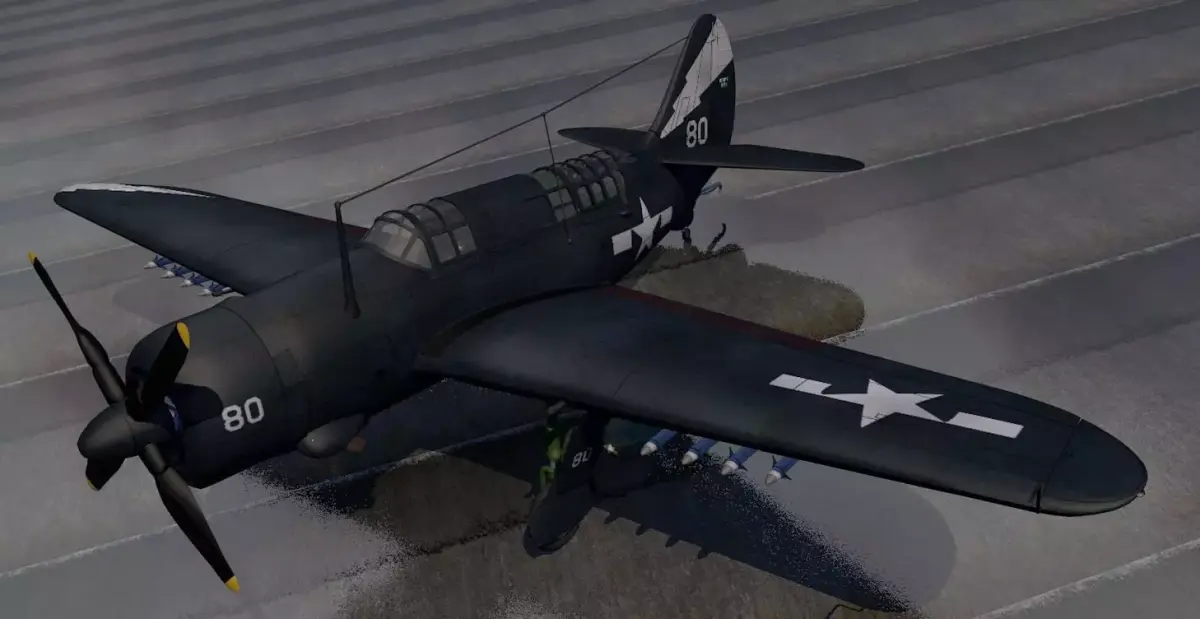Curtiss SB2C-4 Helldiver or A-25 Shrike 3D model