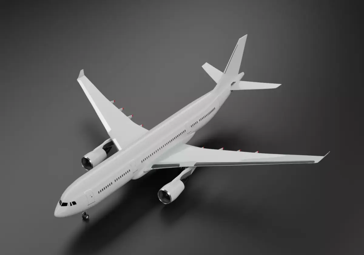 Airbus A330-300 3D model buy