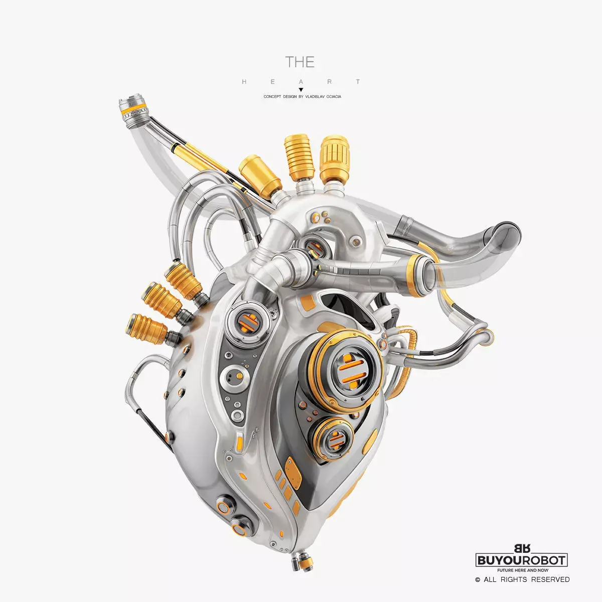 3D model Robotic heart III 3D model