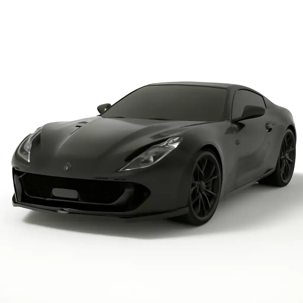 Ferrari 812 GTS Black Stealth Edition 3D model