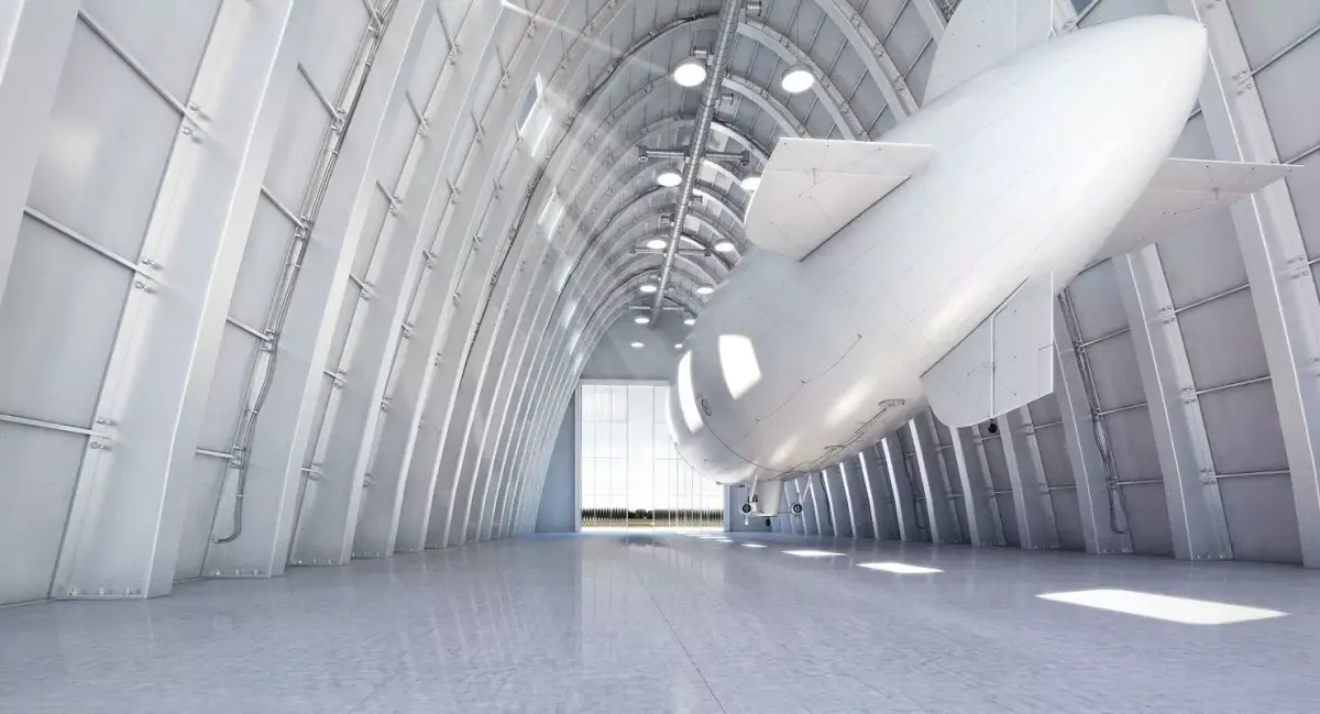 Zeppelin Hangar 3D model