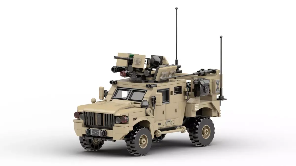 MocBricks3D - Lego Oshkosh L-ATV 3D print model