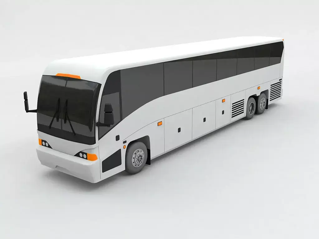 Touring Bus 3D model