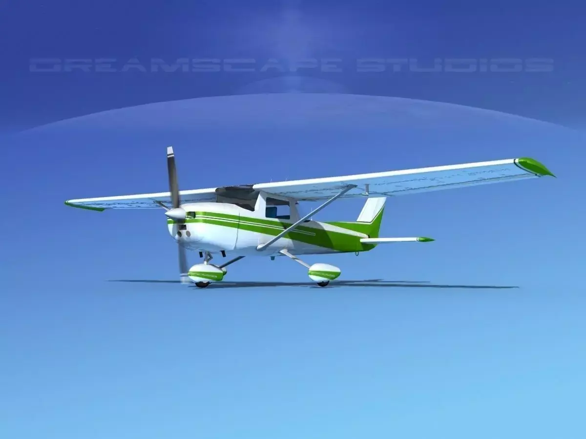 Cessna C152 Aerobat V08 3D model