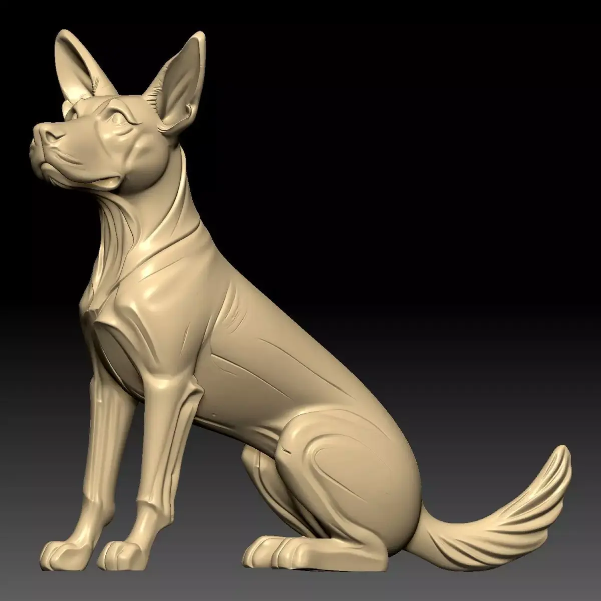 The Dog 3D model buy