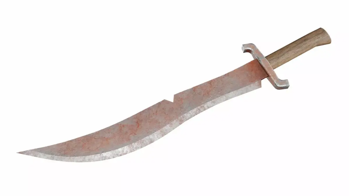 Orcsword Low-poly 3D model