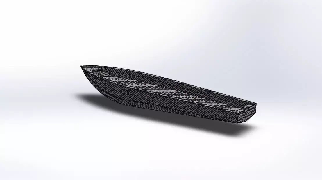 Boat Hull Design 3D model