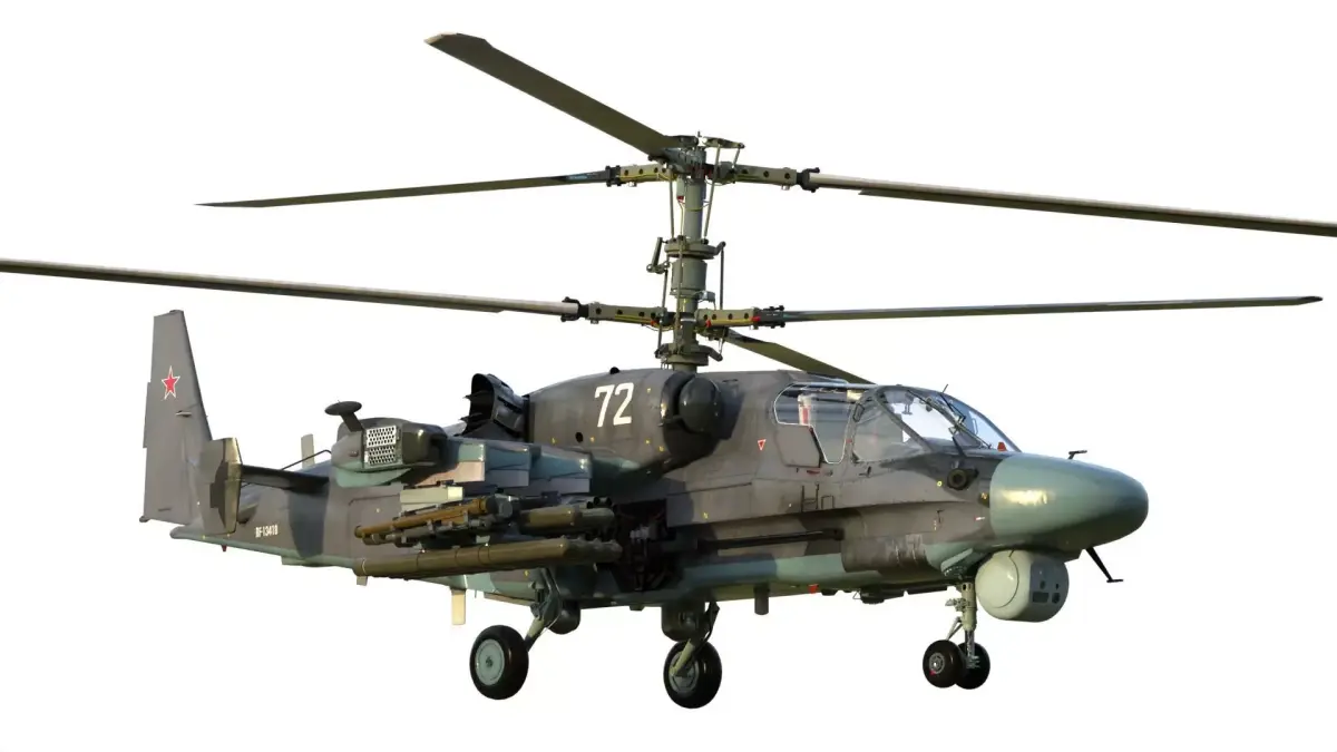 Ka-52 Attack helicopter 3D model