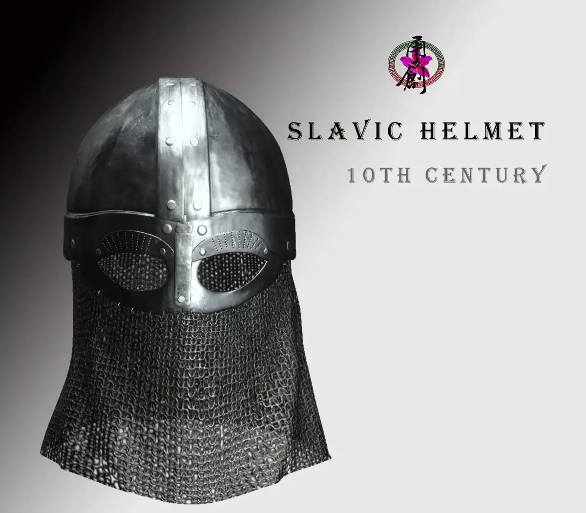 Slavic Helmet - 10th Century Low-poly 3D model