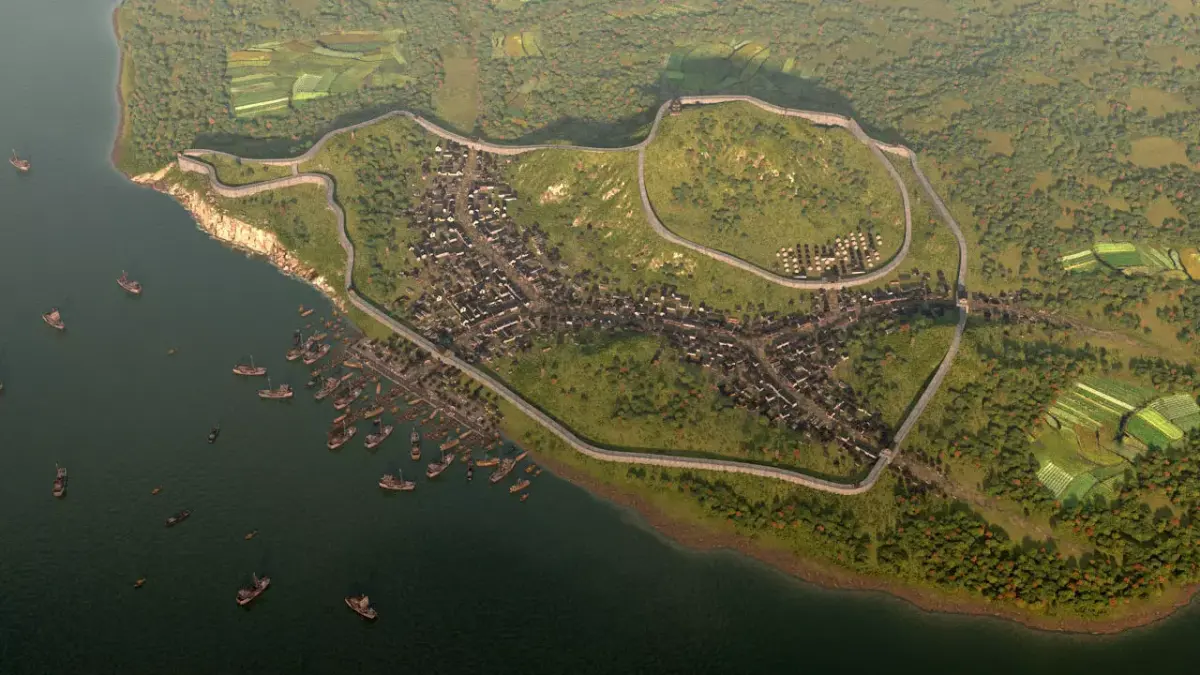 Ancient city 3D model buy