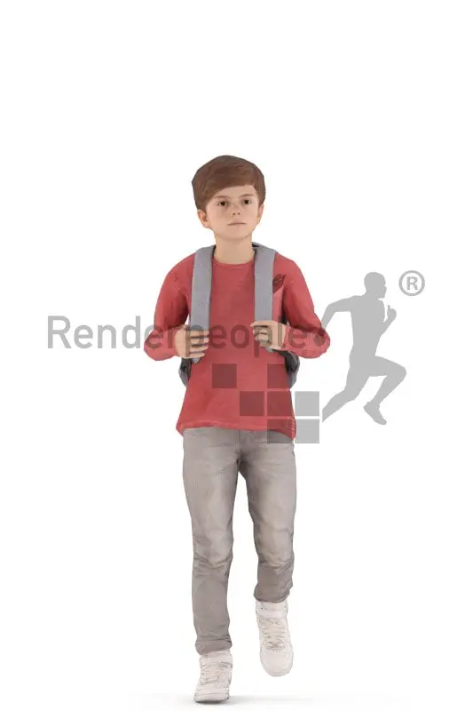 Tyler Animated 002 Walking