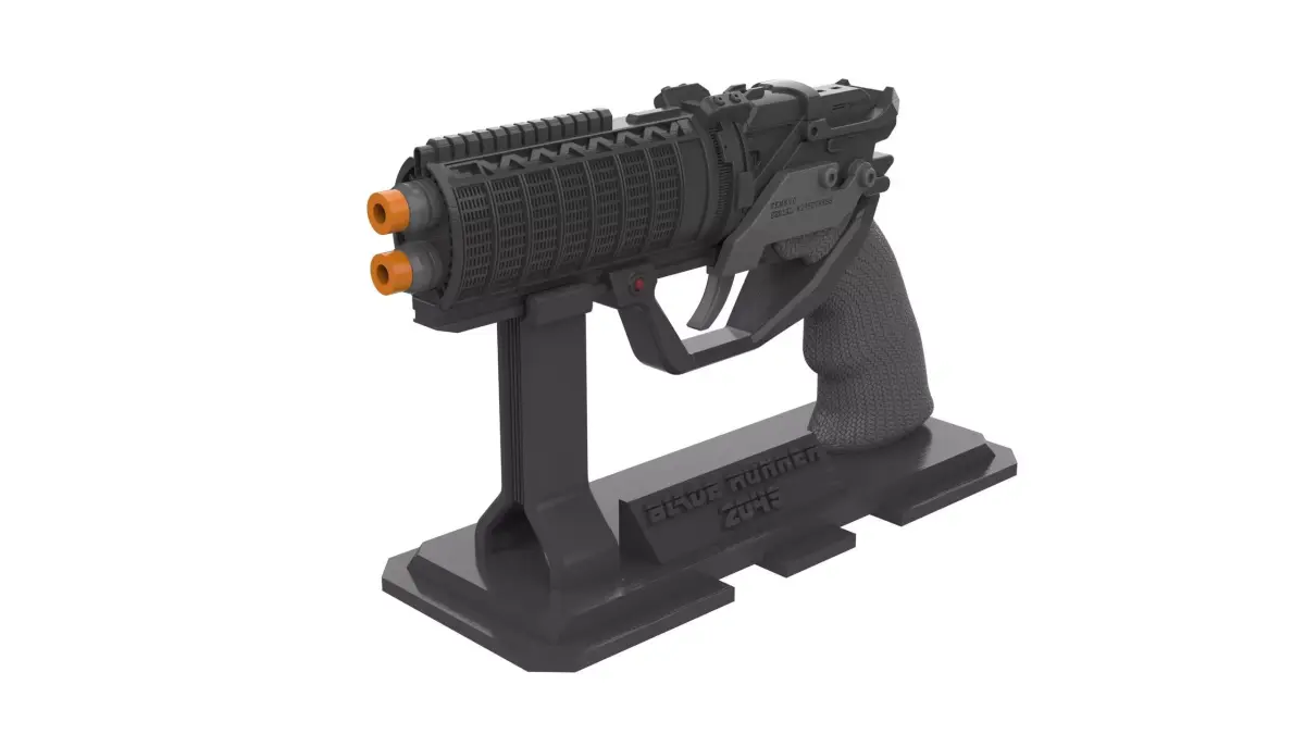 Agent K Blaster - Blade Runner 2049 - Commercial - Printable STL 3D print model