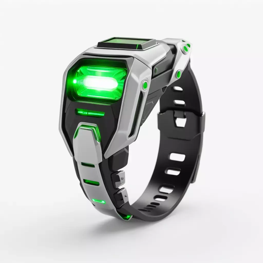Futuristic SciFi Wrist Device 3D model