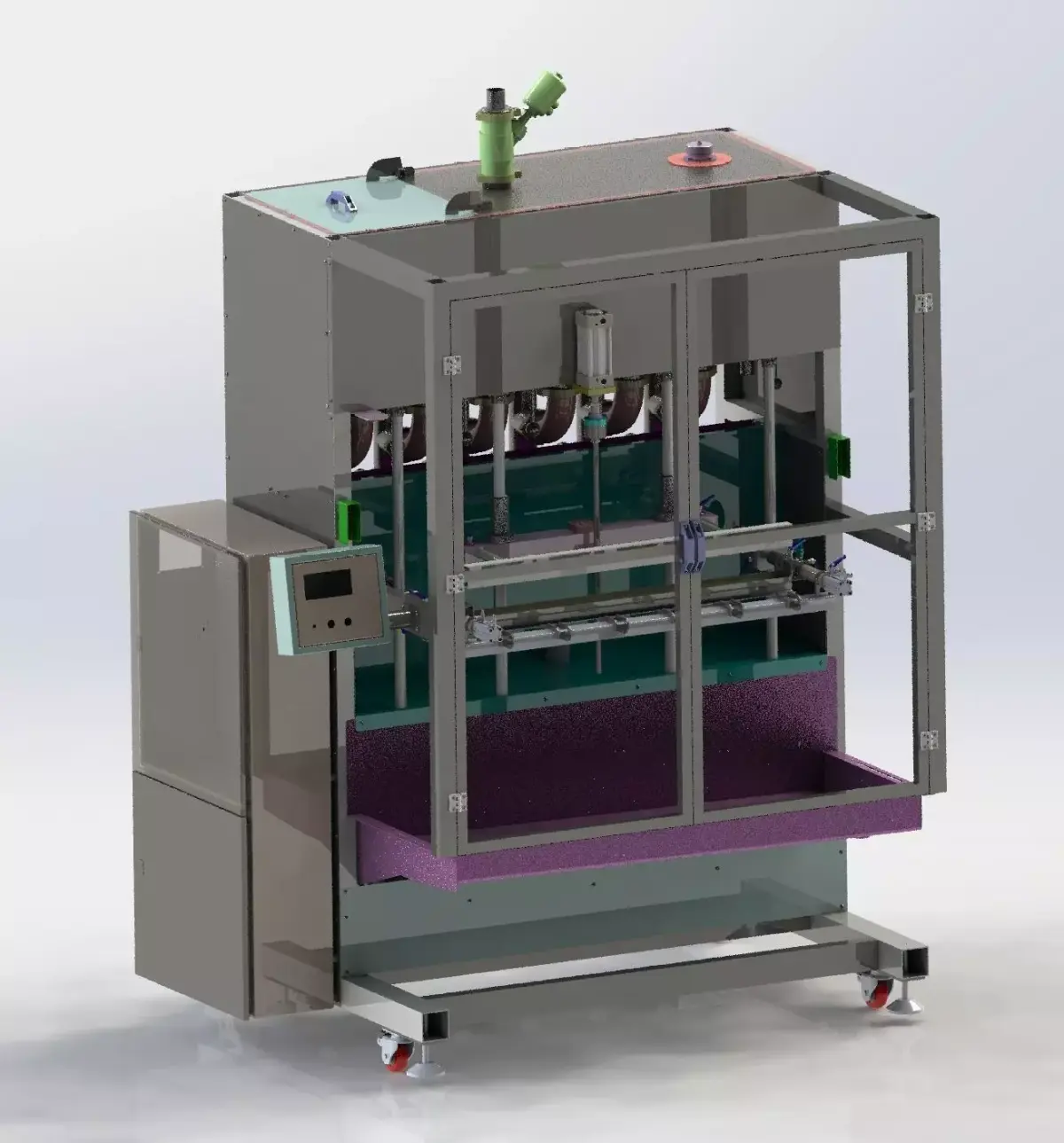 Filling machine 3D model