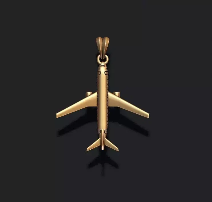 Airplane pendant 3D print model purchase
