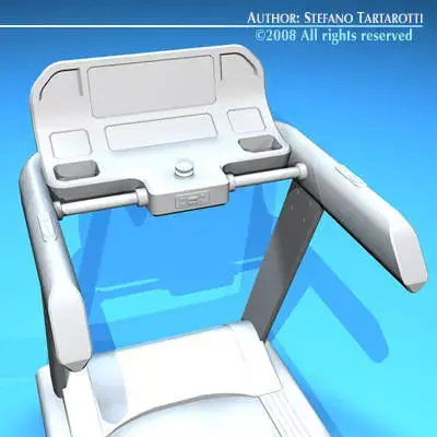 Treadmill 3D model 4