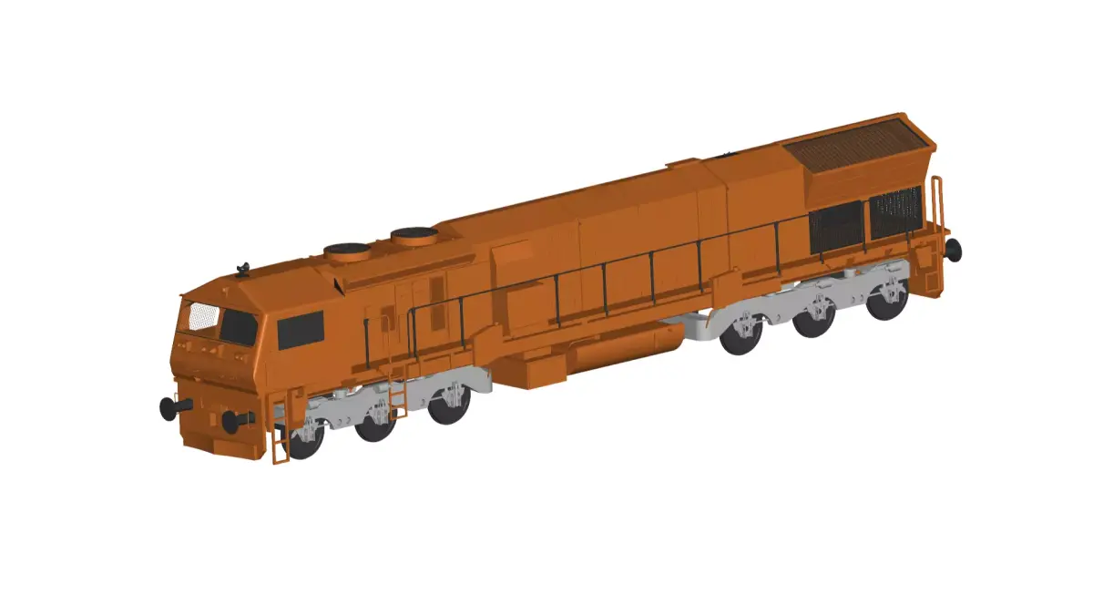 locomotive  3D model order