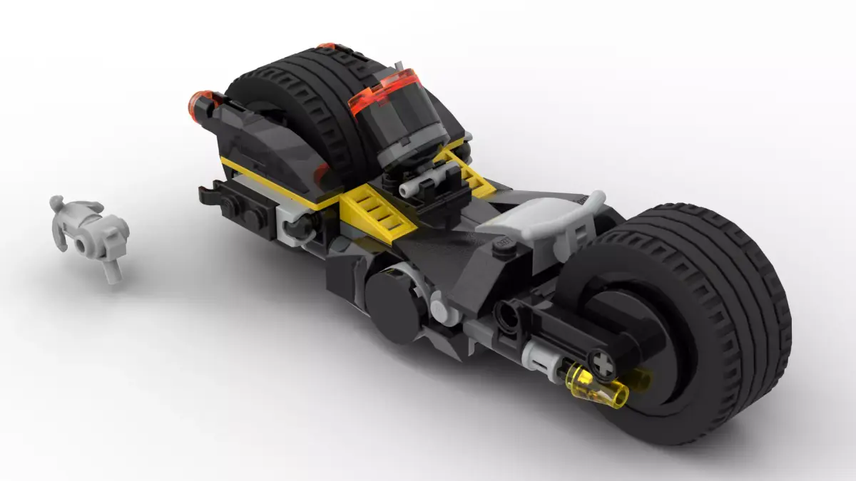 LEGO Batman Bike 3D model