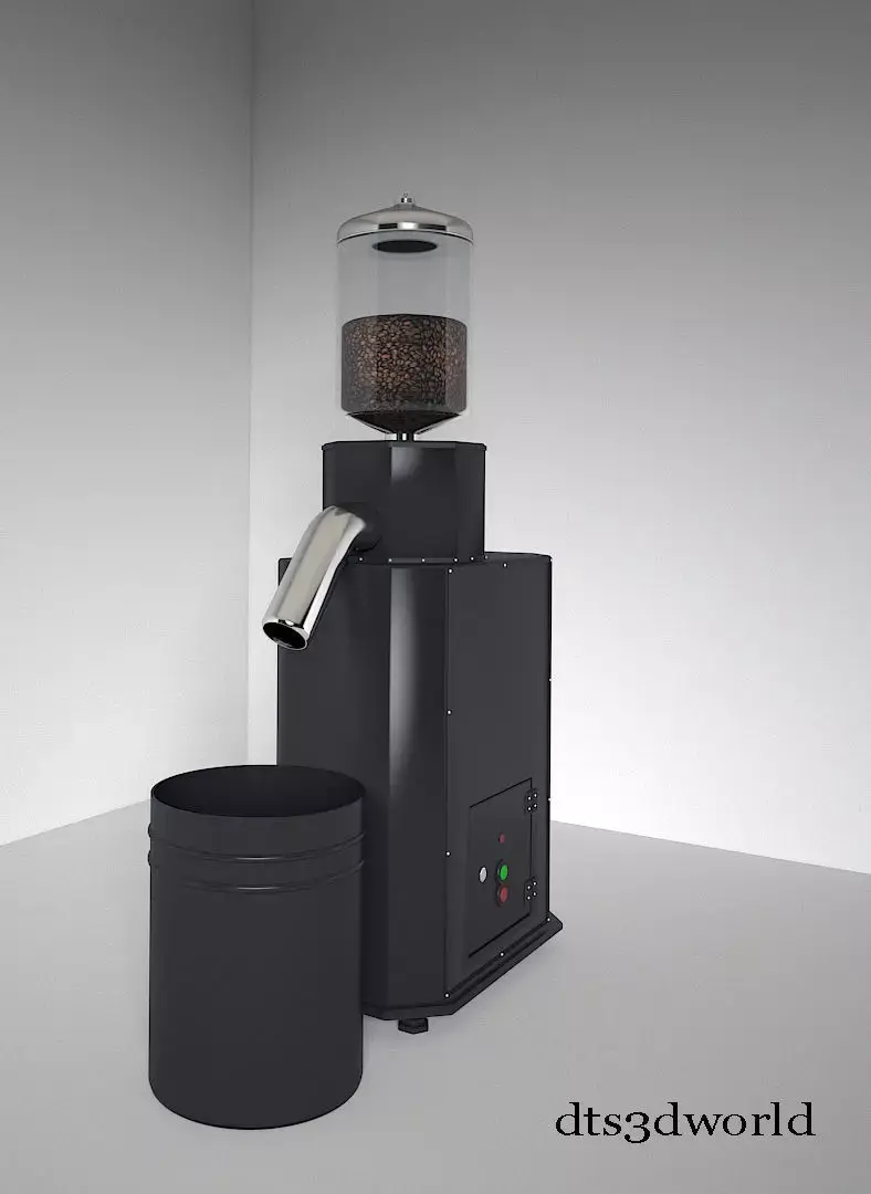 Industrial Coffee Grinder Machine by DT  3D model