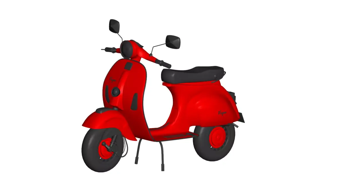 Vespa 3D model purchase