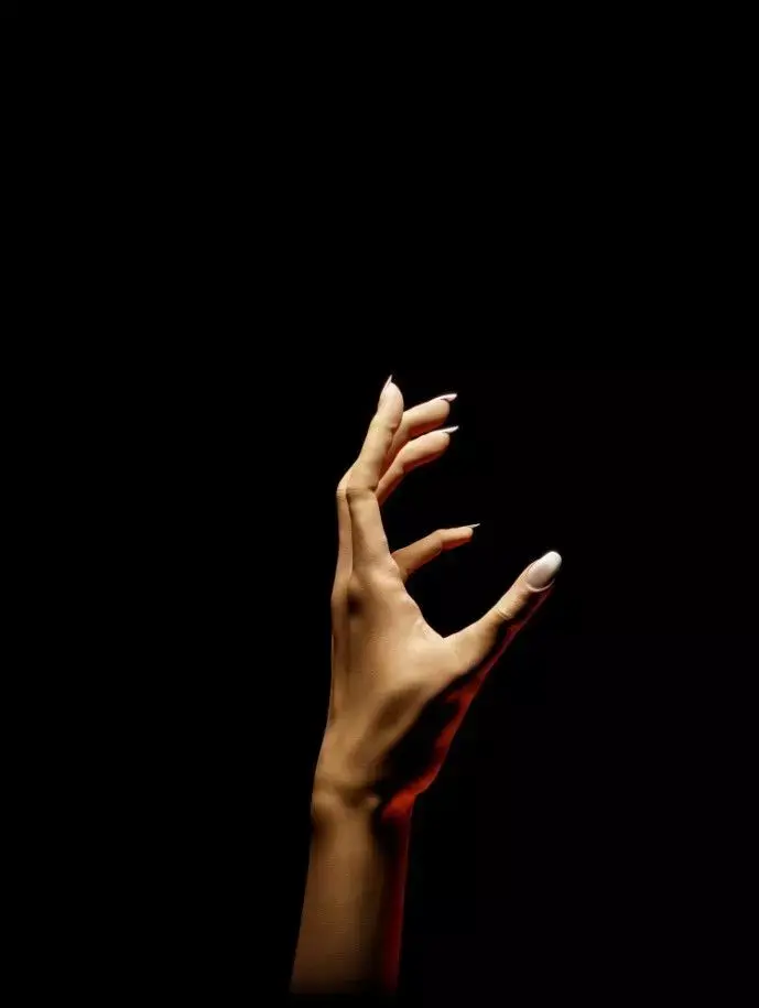 Female Hand Low-poly 3D model