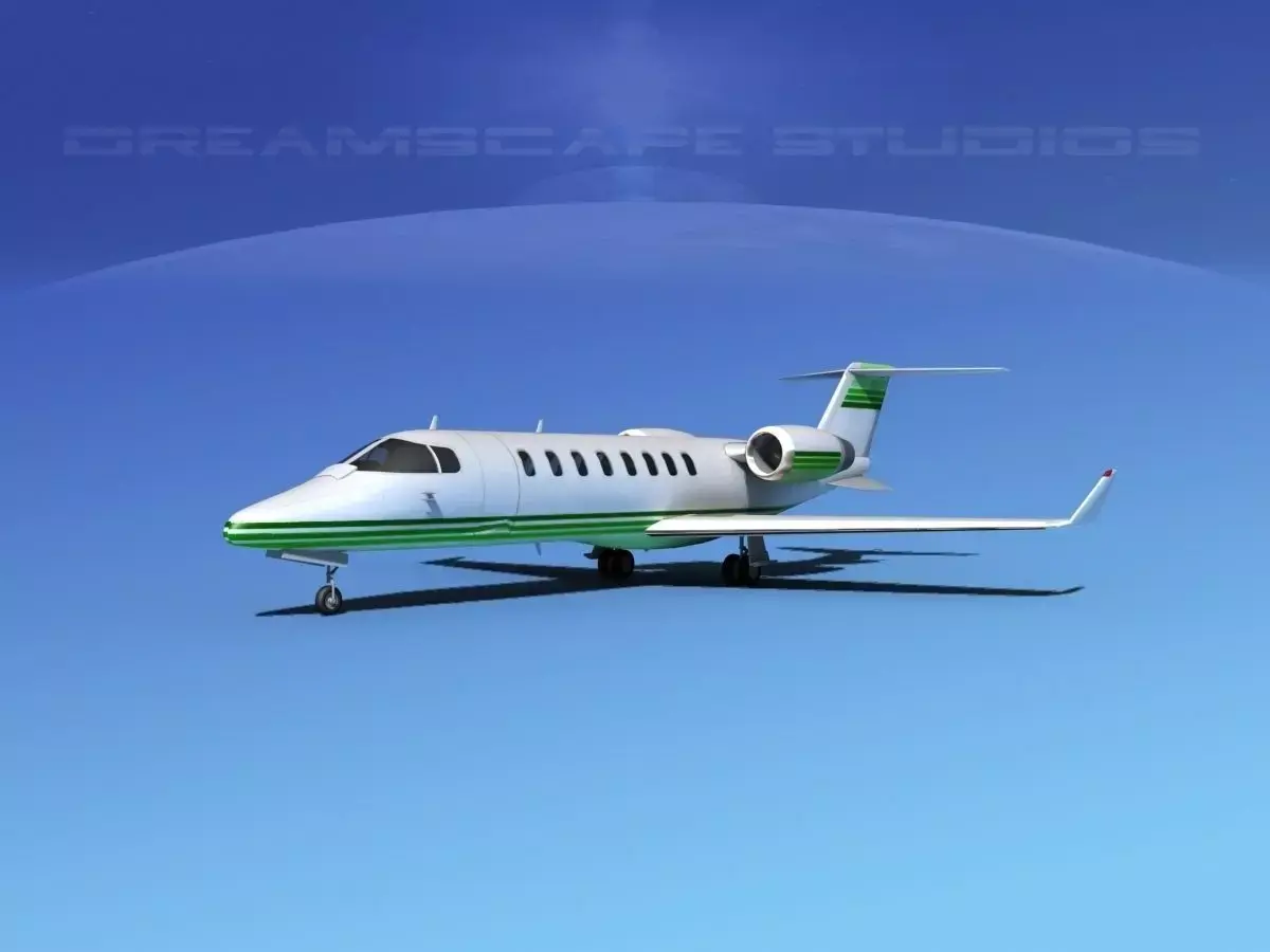 LearJet 45 V05 3D model