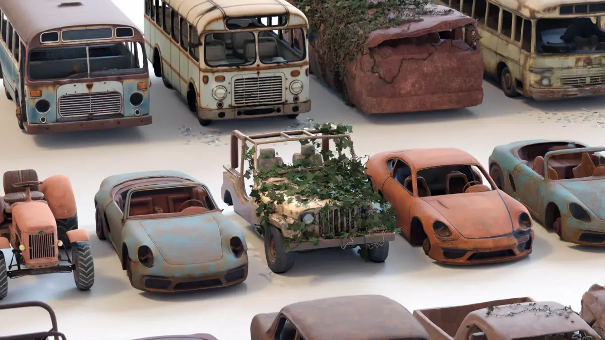 Post-apocalyptic Survival Junkyard Mega Pack