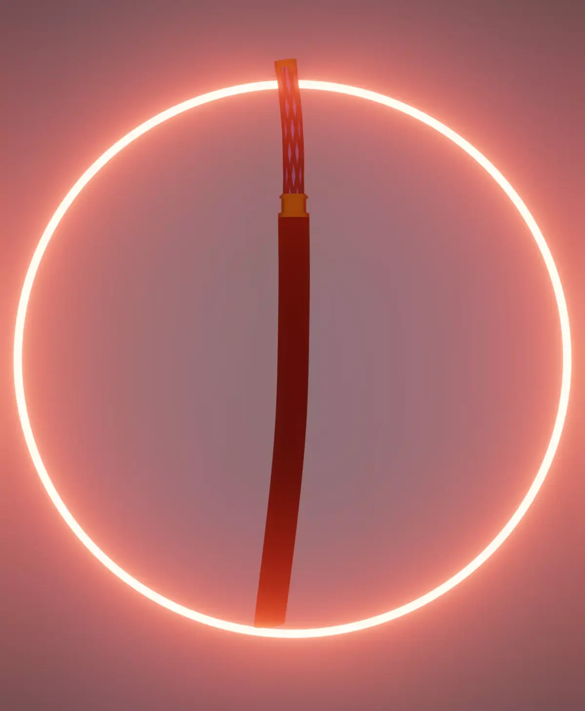 Japanese Katana  3D model