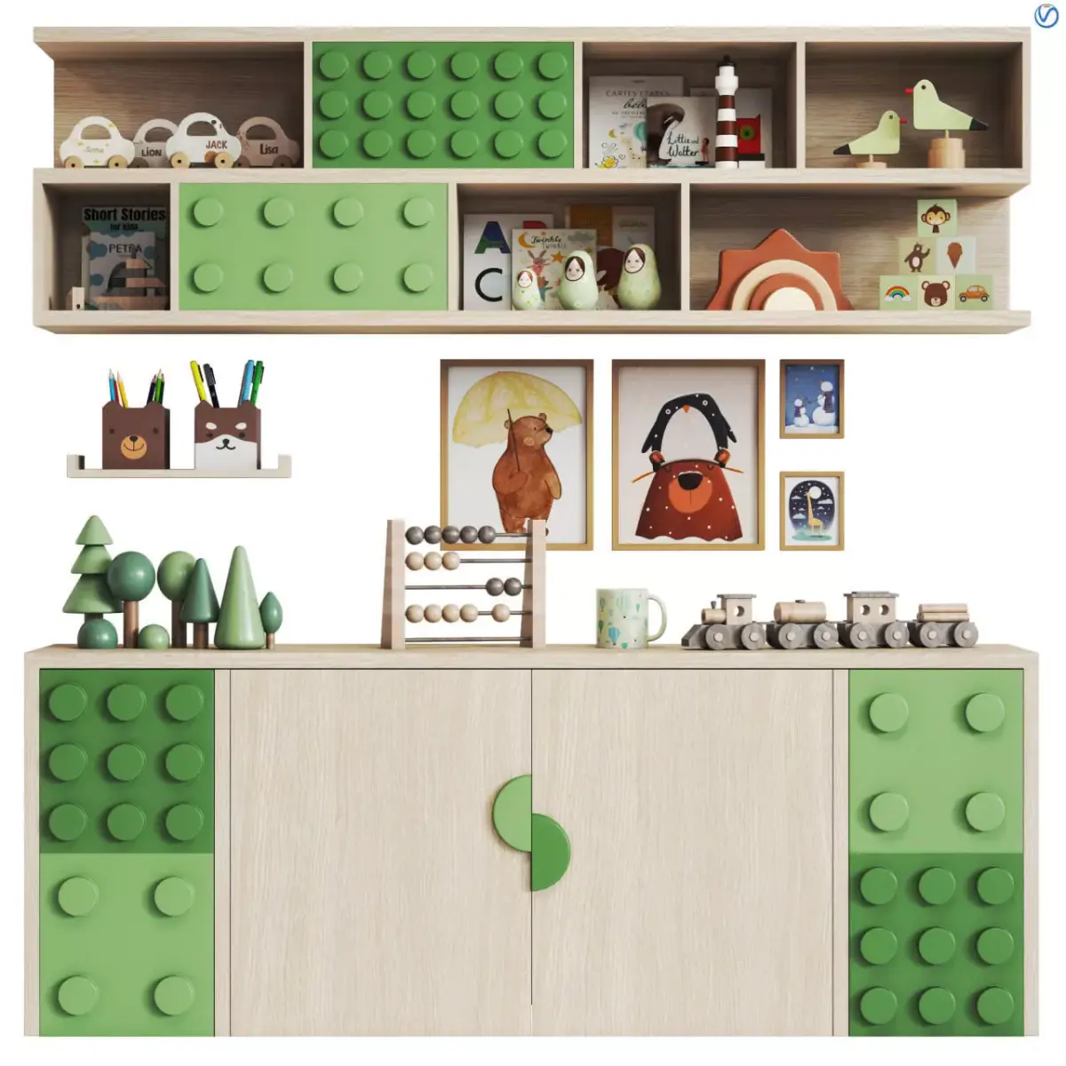 Childroom 001 3D model