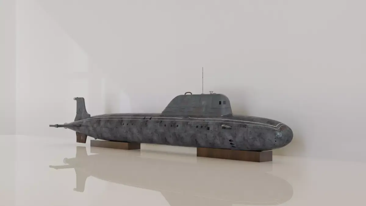 Submarine 3D model