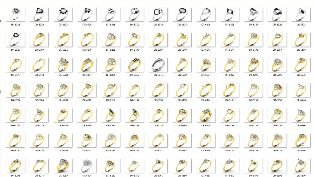  Engagement ring 55 light weight3dm cad files  part 05 3D print model purchase