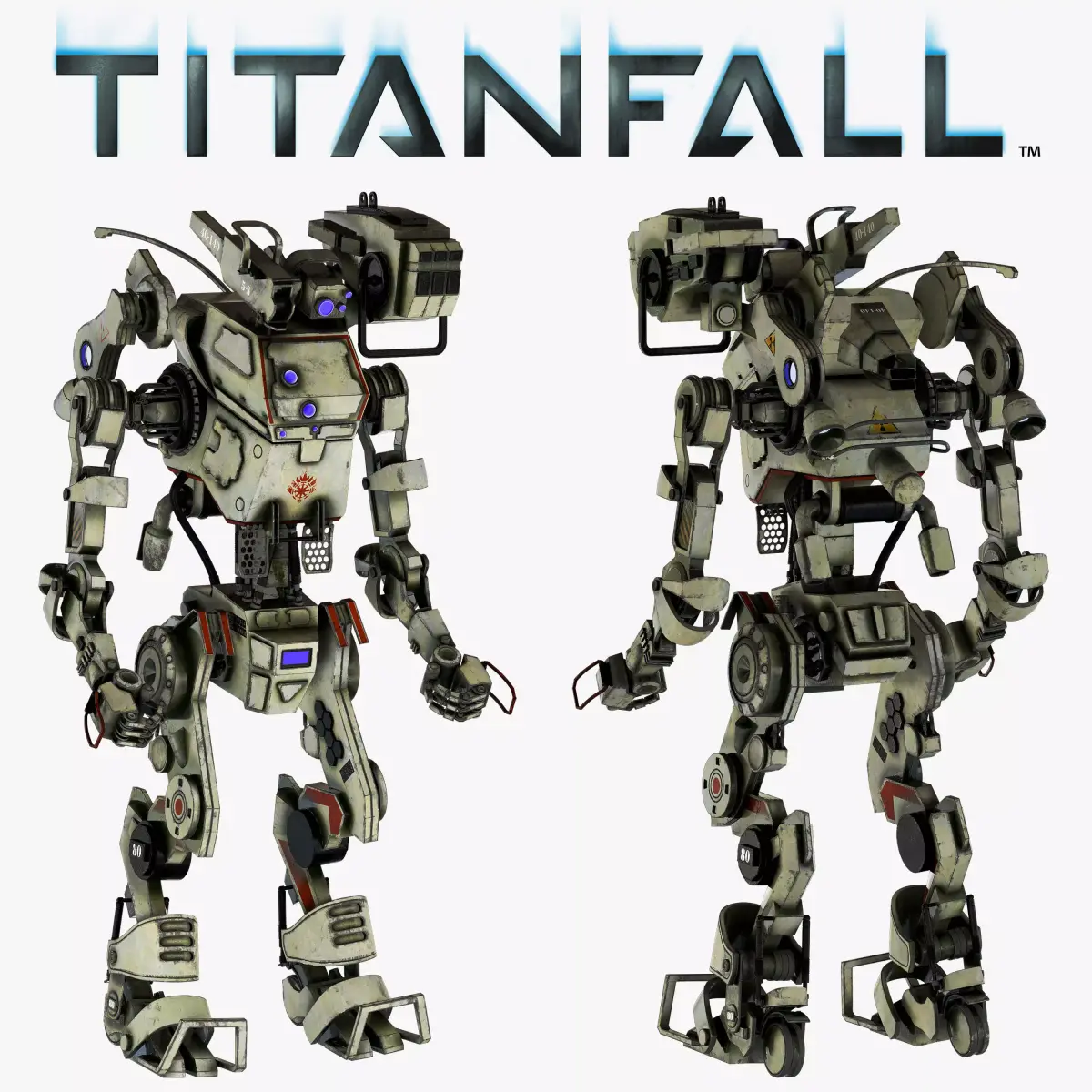 Titanfall Stryder 3D model