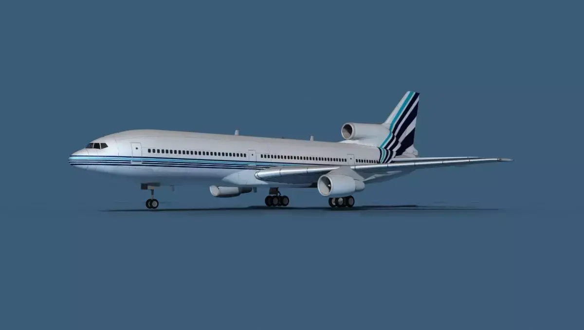 Lockheed L-1011-50 Corporate 3 3D model