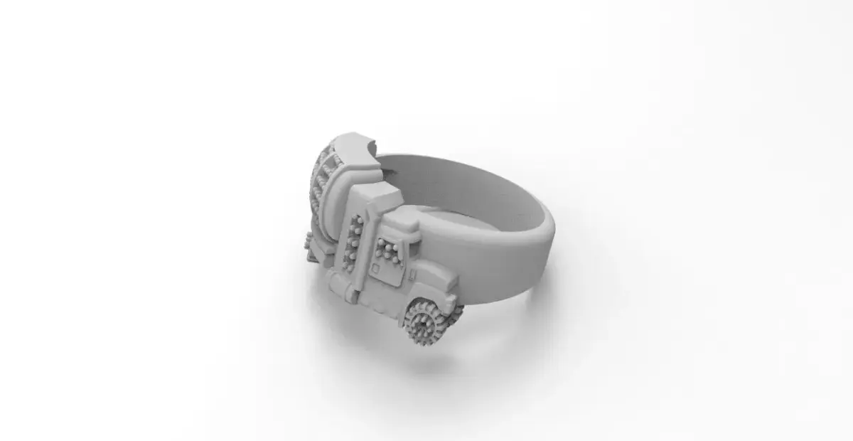 anillo camion  3D print model