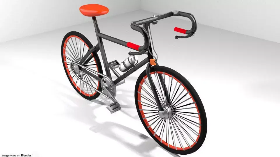 Bicycle - Racng 3D model