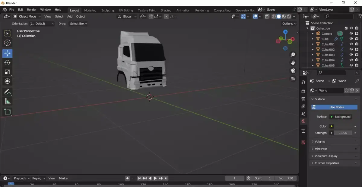 Hino 700 CN 3D model