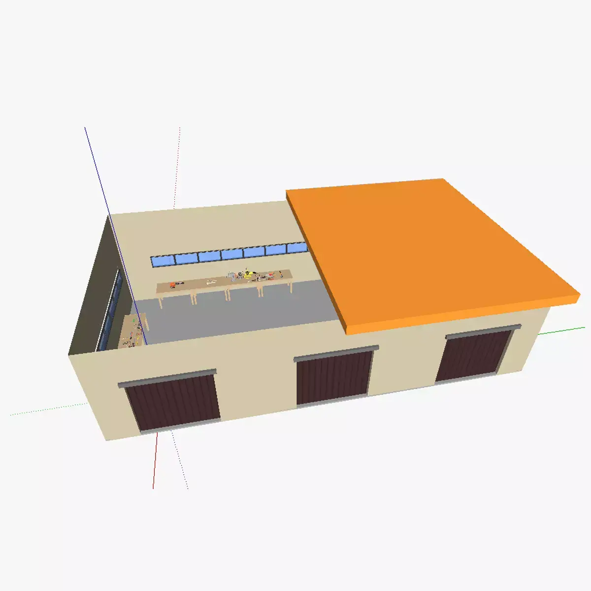 AT factory first half 3D model