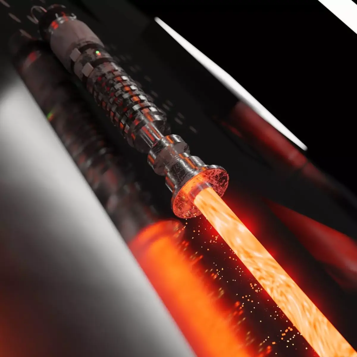  Luke Skywalker Lightsaber 3D model